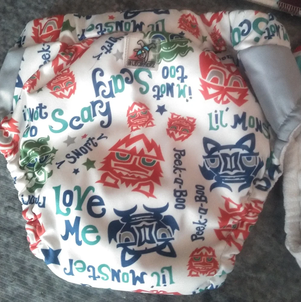 1 Lil learnerz little monsters size large - Picture 2 of 4